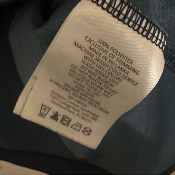 Columbia University of Michigan Wolverines Navy Quarter-Zip Pullover Size 2XL - Picture 9 of 12